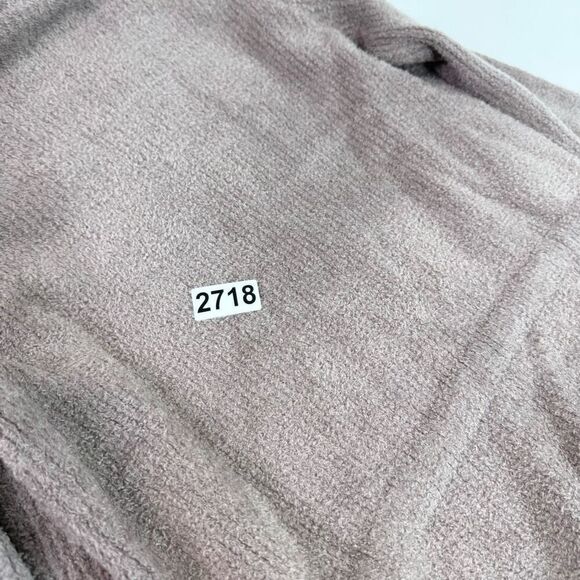 Barefoot Dreams Waist Tie Cardigan Sweater Womens Medium Cozychic Tan - Picture 8 of 8